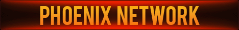 Phoenix Network banner Phoenix Network Minecraft server banner