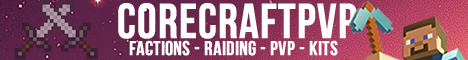 CoreCraft PVP-Banner
