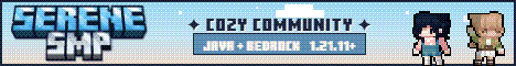 Serene SMP banner