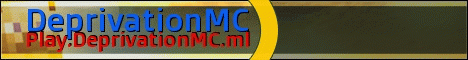 DeprivationMC Minecraft server banner