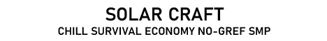 SolarCraft SMP-Banner