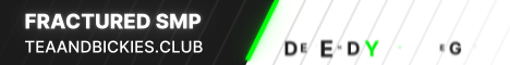 Fractured SMP banner Fractured SMP Minecraft server banner