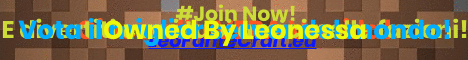 LeoFanteCraft Minecraft server banner