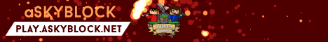 ASkyblock Minecraft server banner