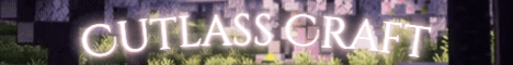 Cutlass Craft Minecraft server banner