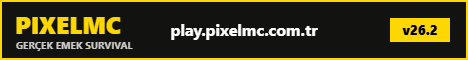 PixelMC Minecraft server banner