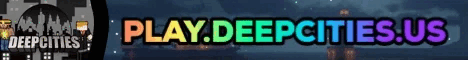 DeepEarth banner DeepEarth Minecraft server banner
