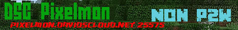 Davidscloud Pixelmon Minecraft server banner