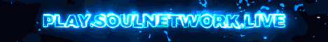 soulnetwork Minecraft server banner