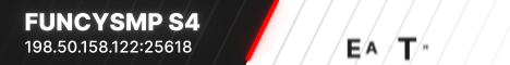 funcy SMP S4 Minecraft server banner