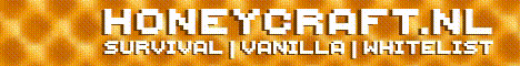 HoneyCraft Minecraft server banner