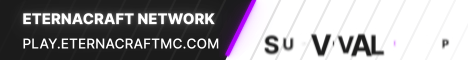 EternaCraft Network Minecraft server banner