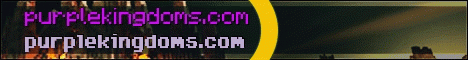 Purplekingdoms.com Minecraft server banner