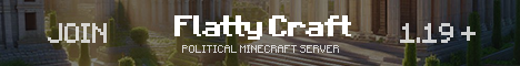 FlattyCraft Political Minecraft Server-Banner