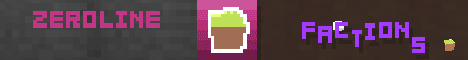 ZeroLine Minecraft server banner