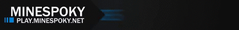 MineSpoky banner MineSpoky Minecraft server banner