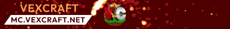 VexCraft Minecraft server banner