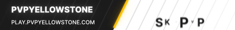 SkyPvP YellowStone Minecraft server banner
