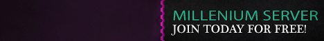 Millenium server Minecraft server banner