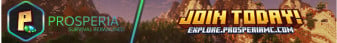 Prosperia🌲|Survival🏔️|Economy💰|Custom Worldgen� banner