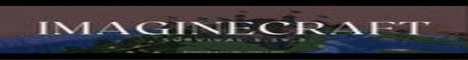ImagineCraft Minecraft server banner