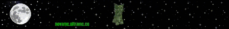 NovaMinecraft banner NovaMinecraft Minecraft server banner