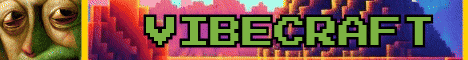 Vibecraft Minecraft server banner