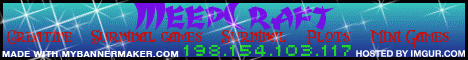 MeepCraft Minecraft server banner