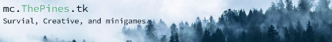 The Pines banner