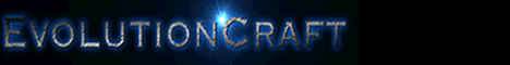 EvolutionCraft Minecraft server banner