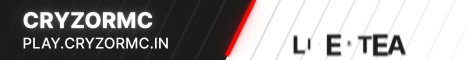 CryzorMC banner CryzorMC Minecraft server banner