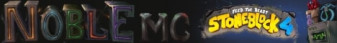 Noble MC: FTB StoneBlock 4 banner