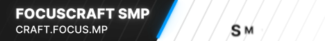 Focus Craft SMP Minecraft server banner