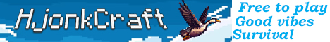 Hjonkcraft Servers-Banner