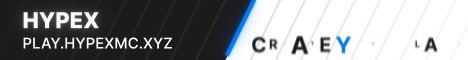 Hypex Minecraft server banner