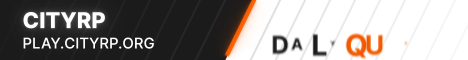 CityRP banner CityRP Minecraft server banner