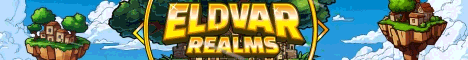 Eldvar Realms SMP Minecraft server banner