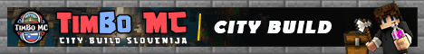 Timbo MC Server Minecraft server banner