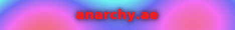 Anarchy.ae Minecraft server banner