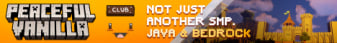 Peaceful Vanilla Club banner