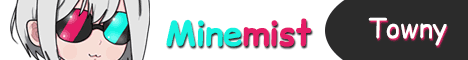Minemist banner Minemist Minecraft server banner
