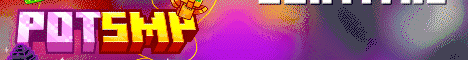 Pot SMP Minecraft server banner