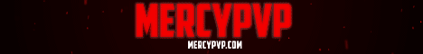 Mercypvp.com Minecraft server banner
