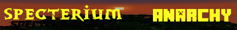 Specterium Minecraft server banner