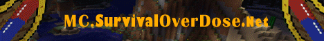 Survival Overdose Minecraft server banner