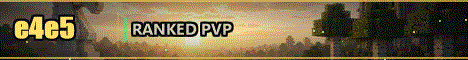 e4e5 Minecraft server banner