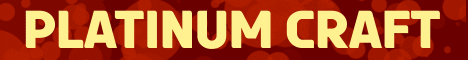 Platinum Craft Minecraft server banner