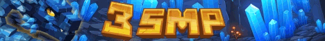 3 SMP Minecraft server banner
