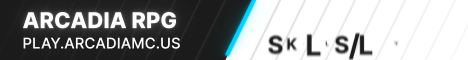 Arcadia Minecraft server banner