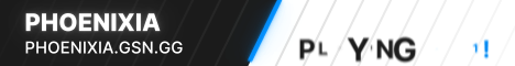 Phoenixia Minecraft server banner